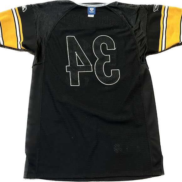 Rashard Mendenhall Pittsburgh Steelers Reebok Throwback Authen Jersey – Men's 50 - Picture 5 of 8